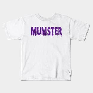 Mumster Halloween Design Kids T-Shirt